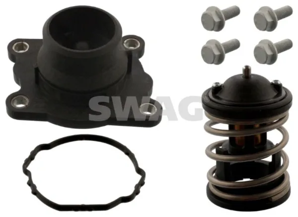 BMW 1 Serisi E87 Kasa 120d N47 Motor Termostat ve Kapağı Set Swag Marka 11517805192 - 20944685