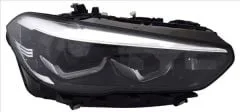BMW X5 Ön Far Elektrikli Motorlu Adaptif LED Sağ 2018 ve Sonrası Uyumlu TYC Marka 63119850418